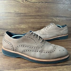 Cole Haan Morris Wingtip Tan Leather Oxfords Dress Shoes Men’s Size 11.5